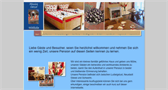 Desktop Screenshot of pension-oetzel.de